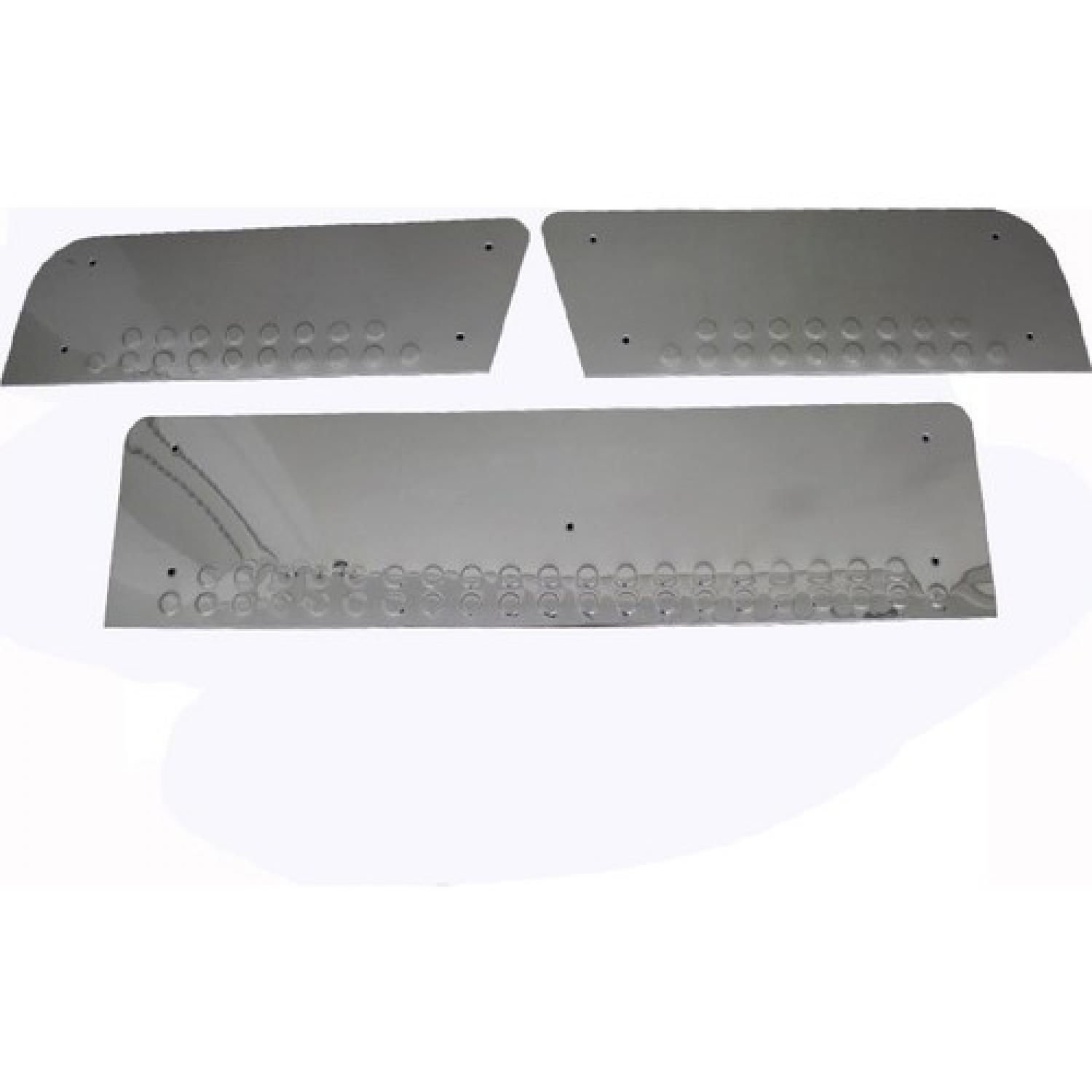 Volkswagen Crafter Kapı Eşiği 3 Parça Paslanmaz Çelik 2006-