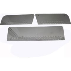 Volkswagen Crafter Kapı Eşiği 3 Parça Paslanmaz Çelik 2006-