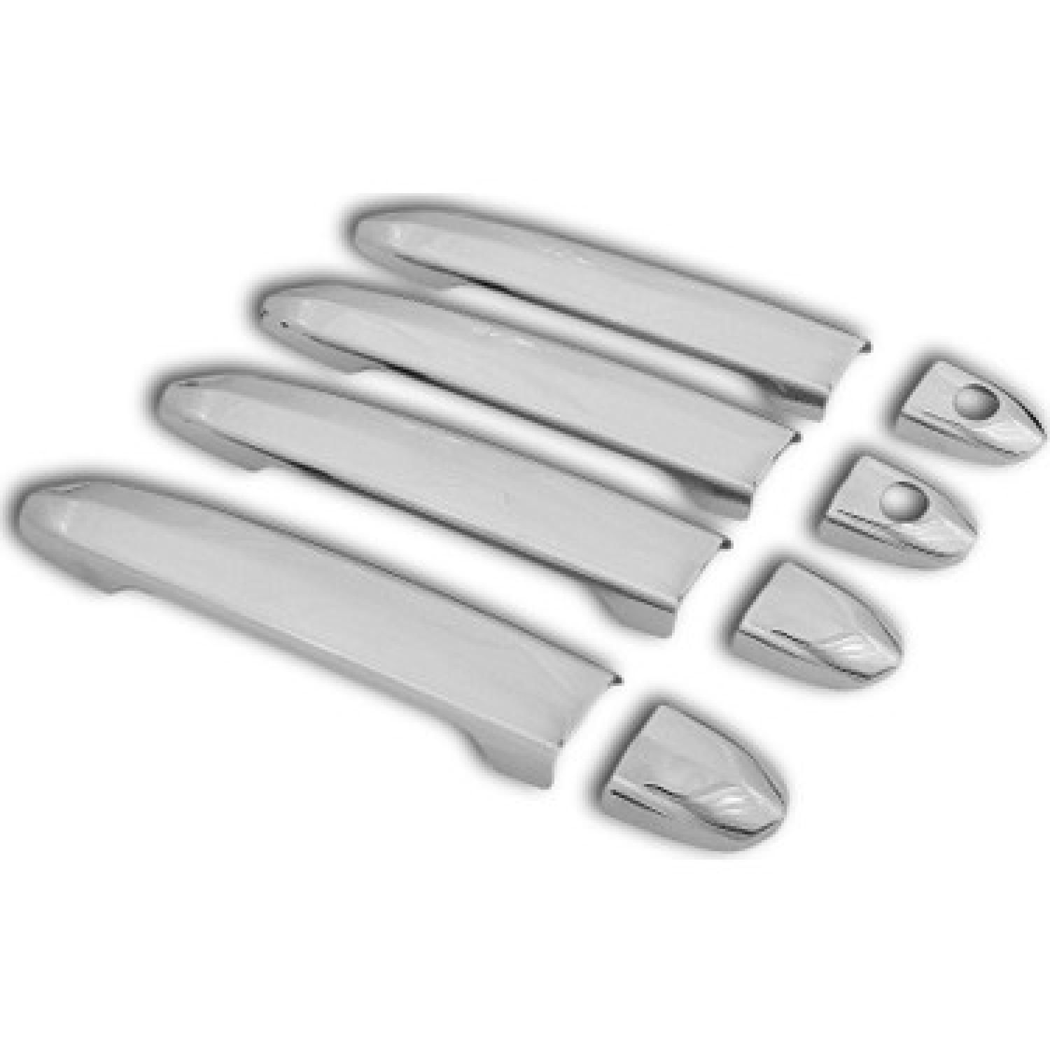 Nissan Navara Kapı Kolu 4 Kapı Paslanmaz Çelik (Çift Delikli) 2006-