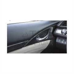 HONDA CIVIC FC5 2016-2021 İÇ KAPI KOLU ÇERÇEVESİ KARBON KALIN