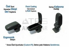 Fiat 500 Siyah Kol Dayama - Kolçak 2008-2016 Arası