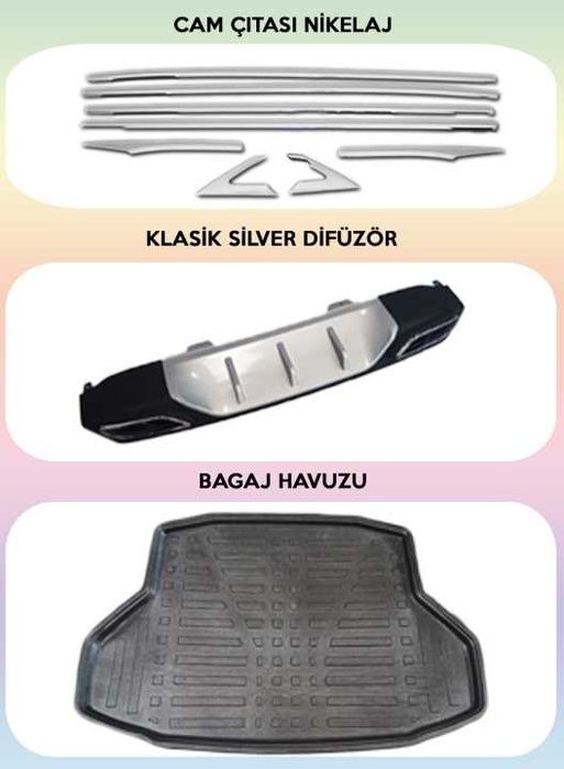 CIVIC FC5 IÇIN UYUMLU  YILDIZ PAKET