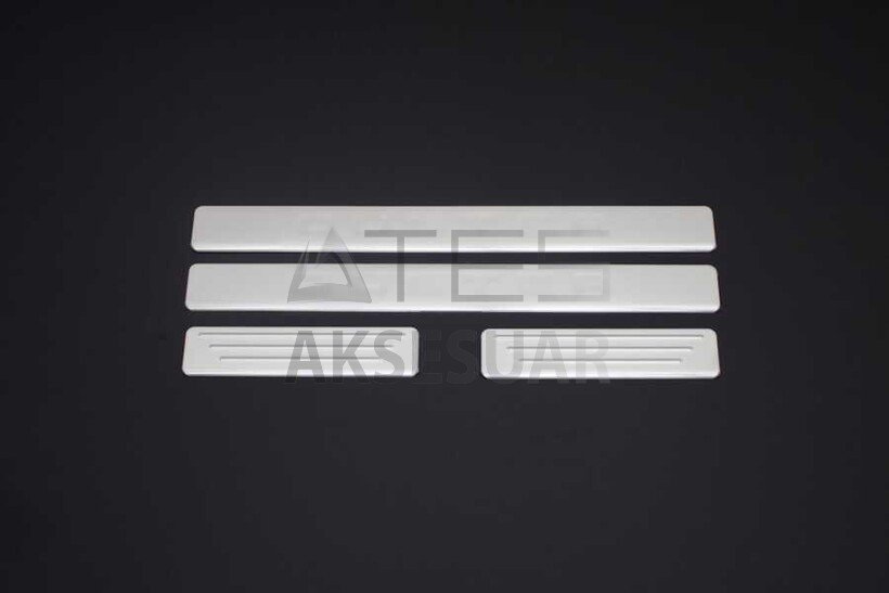 Dacia Duster Krom Kapı Eşiği 4 Parça 2010-2017 Arası