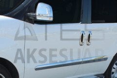 Fiat Doblo Krom Kapı Kolu 4 Kapı 2010-2014 Arası