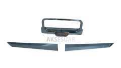 ISUZU D-MAX 2018+ BAGAJ AÇMA KOLU KAPLAMASI NİKELAJ