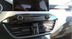 FOCUS IÇIN UYUMLU 2019+ ORTA PANEL KAPLAMA - TITANYUM SIYAH