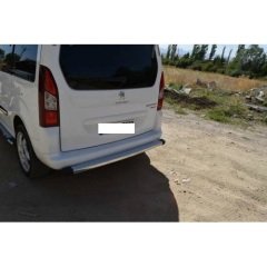 Peugeot Partner Tepee (2008 Sonrası) Alüminyum Arka Koruma