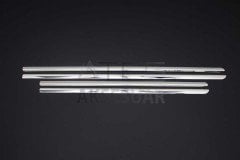 Dacia Sandero Stepway Krom Cam Çıtası 4 Parça 2012 ve Sonrası