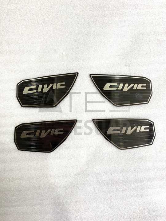 HONDA CIVIC FC5 2016-2020 İÇ KAPI KOLU İÇ KAPLAMA FÜME