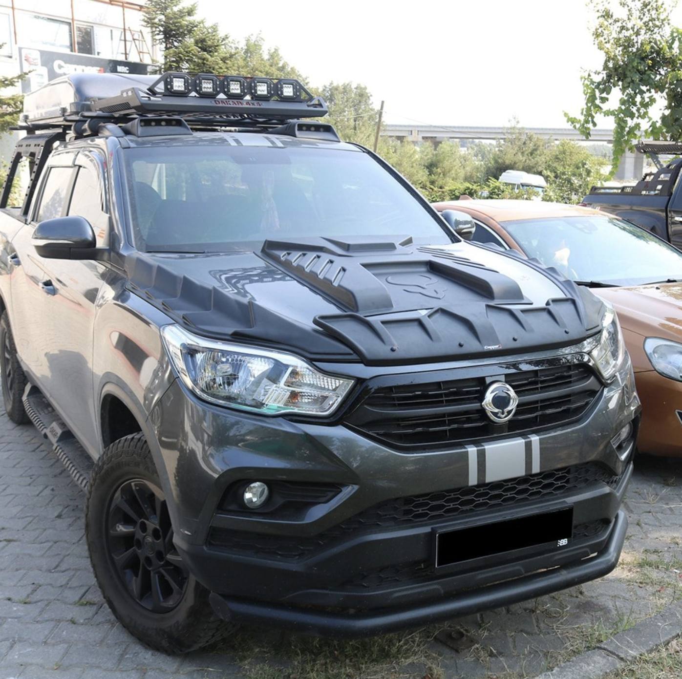 Ssangyong Musso 2018- Ön Kaput Scoop