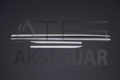 Fiat Egea Krom Yan Kapı Çıtası 4 Parça Taşlı 2016 ve Sonrası