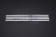 Dacia Logan MCV Krom Cam Çıtası 4 Parça 2013 ve Sonrası