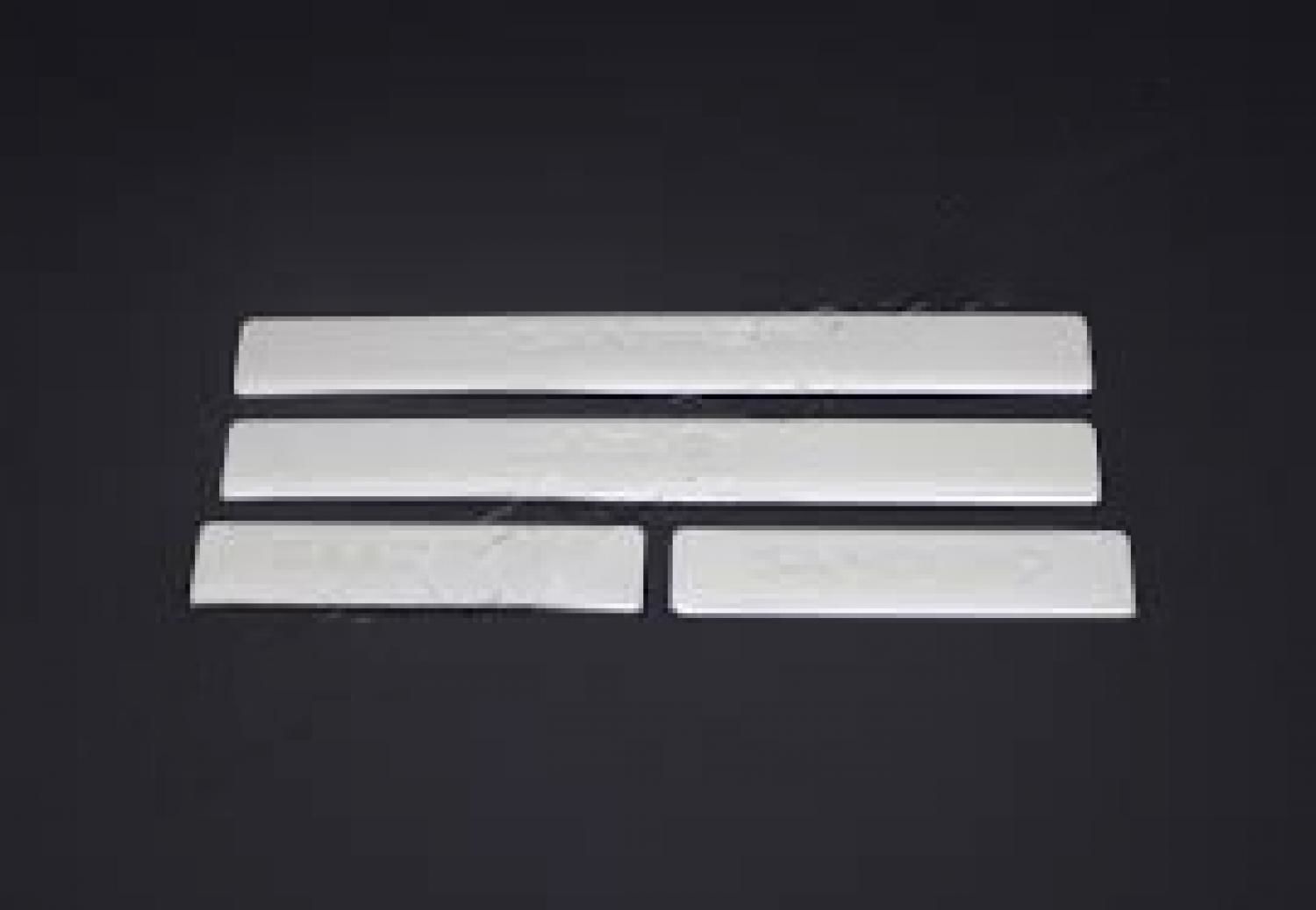 Dacia Sandero Kapı Eşik Nikelajı Paslanmaz Çelik 4 Parça 2012>