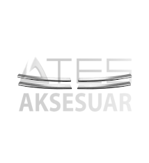 VW Jetta Krom Ön Panjur 4 Prç. 2011-2014