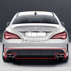 MERCEDES W117 CLA 45 13-15 DIFÜZÖR & EGZOZ SETI - SILVER EGZOZ ILE