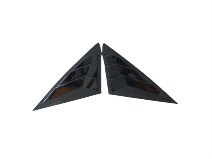 CIVIC FE1 2022 IÇIN UYUMLU  KELEBEK CAM KAPLAMA - PIANO BLACK