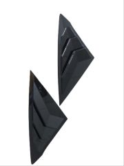 CIVIC FE1 2022 IÇIN UYUMLU  KELEBEK CAM KAPLAMA - PIANO BLACK