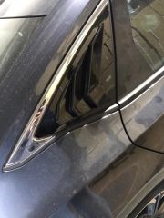 CIVIC FE1 2022 IÇIN UYUMLU  KELEBEK CAM KAPLAMA - PIANO BLACK