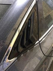 CIVIC FE1 2022 IÇIN UYUMLU  KELEBEK CAM KAPLAMA - PIANO BLACK