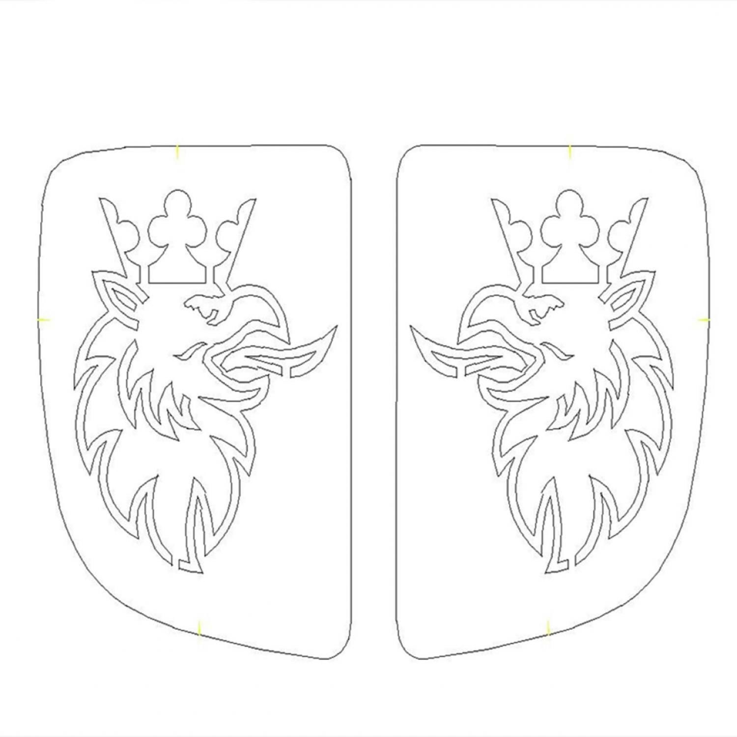 Scania  YATAK CAMI KROMU 1998-2016