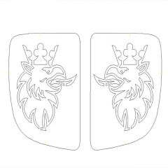 Scania  YATAK CAMI KROMU 1998-2016