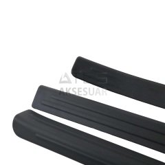 Dacia Sandero Kapı Eşiği (ABS) Mat Siyah 4 Parça 2021-