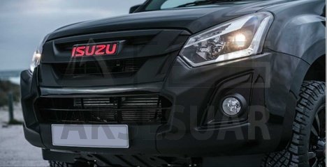 ISUZU D-MAX 2018+ ÖN SİS KAPLAMASI SİYAH