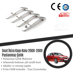 Seat İbiza 2000-2009 Kapı Kolu Paslanmaz Çelik