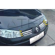 Renault Megane 2 Krom Ön Panjur 6 Prç 2004-2005
