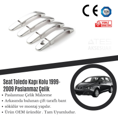 Seat Toledo 1999-2009 Kapı Kolu Paslanmaz Çelik