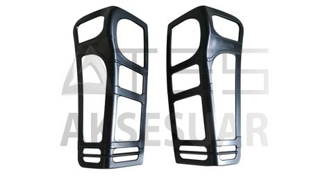ISUZU D-MAX 2012-2017 STOP ÇERÇEVESİ KAPLAMA SİYAH
