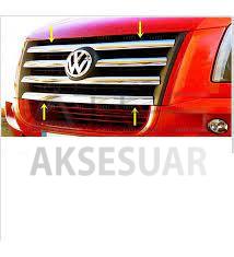 VW Crafter Krom Ön Panjur 5 Prç 2011 Üzeri