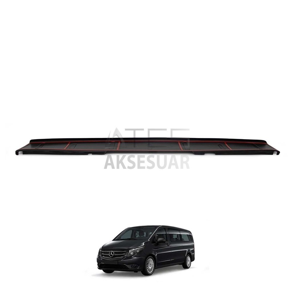 Mercedes Vito W447 Arka Tampon Eşiği Koruma (ABS) Parlak