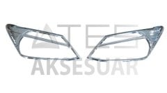 ISUZU D-MAX 2012-2017 FAR ÇERÇEVESİ KAPLAMA NİKELAJ