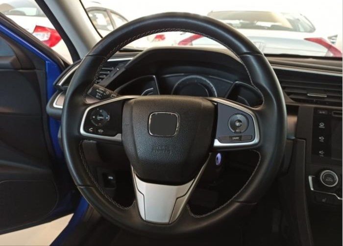 CIVIC FC5 2016-2020 IÇIN UYUMLU DIREKSIYON ALT PARÇA TEKLI SILVER YAZISIZ