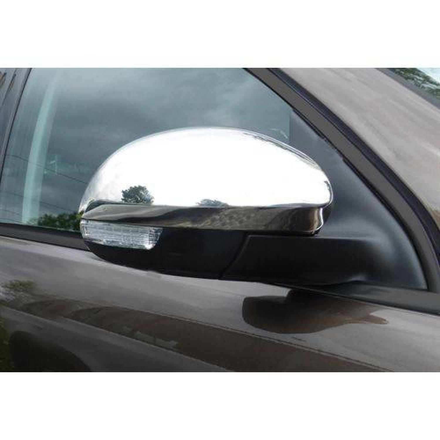 Skoda Yeti Ayna Kapağı 2 Parça Paslanmaz Çelik 2010