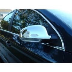 Volkswagen Passat 2005-2012 Ayna Kapakları Ayna Kapağı 2 Parça Paslanmaz Çelik Krom