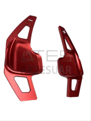 BMW 3 SERISI 4 SERISI 5 SERISI PADDLE SHIFT (F1 VITES KULAKCIK) - KIRMIZI