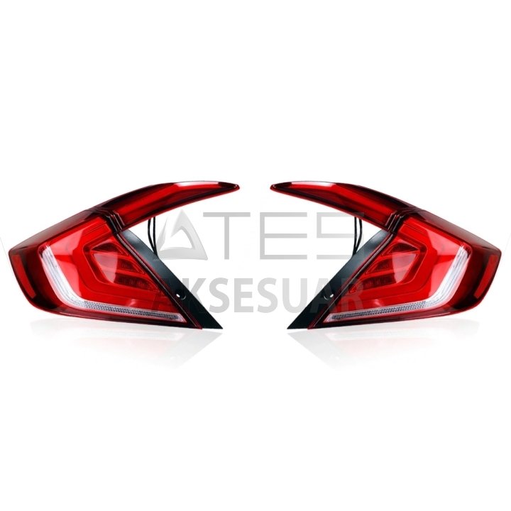 HONDA CIVIC FC5 2016-2021 HAREKETLI LED STOP KIRMIZI