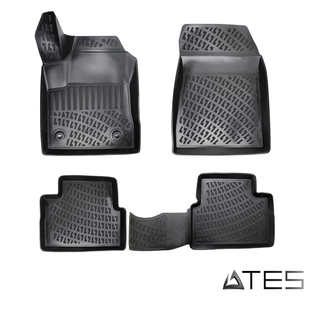 Citroen Nemo  PANELVAN 2007 Sonrası 3D Havuzlu Paspas (2 parça)