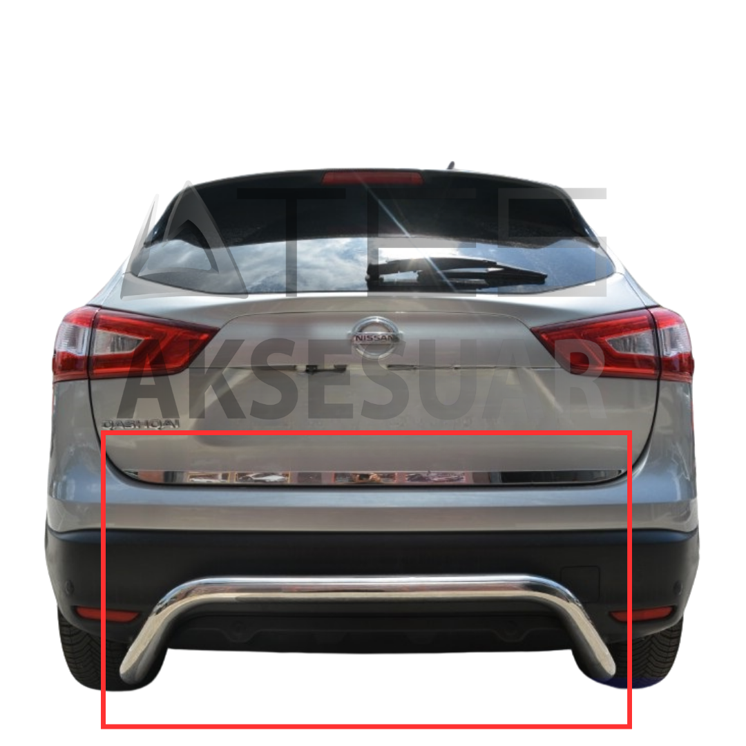 NİSSAN QASHQAİ KROM ARKA KORUMA
