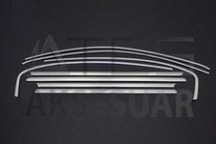 Fiat Egea Cross Krom Cam Çerçevesi 8 Parça Taşlı 2020 ve Sonrası