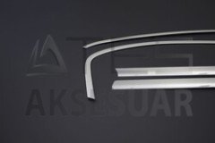 Fiat Egea Cross Krom Cam Çerçevesi 8 Parça Taşlı 2020 ve Sonrası