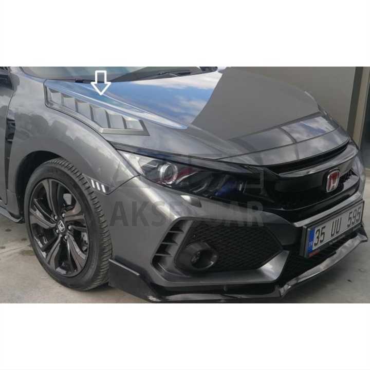 HONDA CIVIC FC5-FK7 MOTOR KAPUT KABARTMA TYPE-R DIZAYN - BOYASIZ