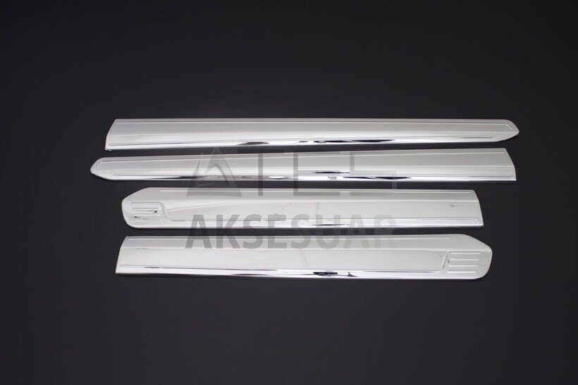 Fiat Doblo 2 Krom Yan Kapı Çıtası 4 Parça 2020 ve Sonrası