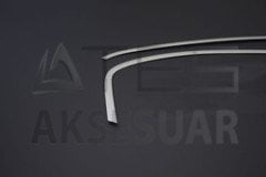 Fiat Egea Krom Cam Üst Çerçevesi 4 Parça Taşlı 2016 ve Sonrası