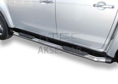 Fiat Fullback Amazon Yan Basamak Krom Çap:76 2016 ve Sonrası