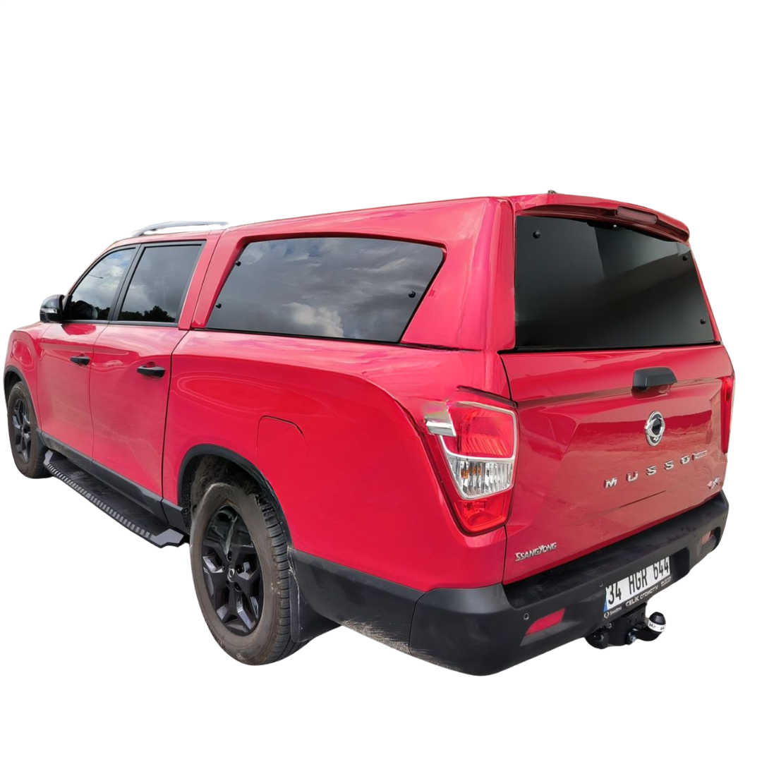 Ssangyong Musso Grand  Camlı Kabin Kırmızı