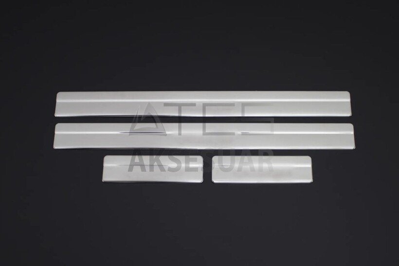 Nissan Qashqai Krom Kapı Eşiği 4 Parça 2010-2014 Arası