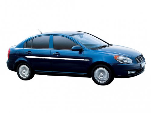 Hyundai Accent Era Krom Yan Kapı Çıtası 4 Prç 2005-2011